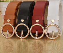 Cargar imagen en el visor de la galería, Circle Pin Buckles Belt